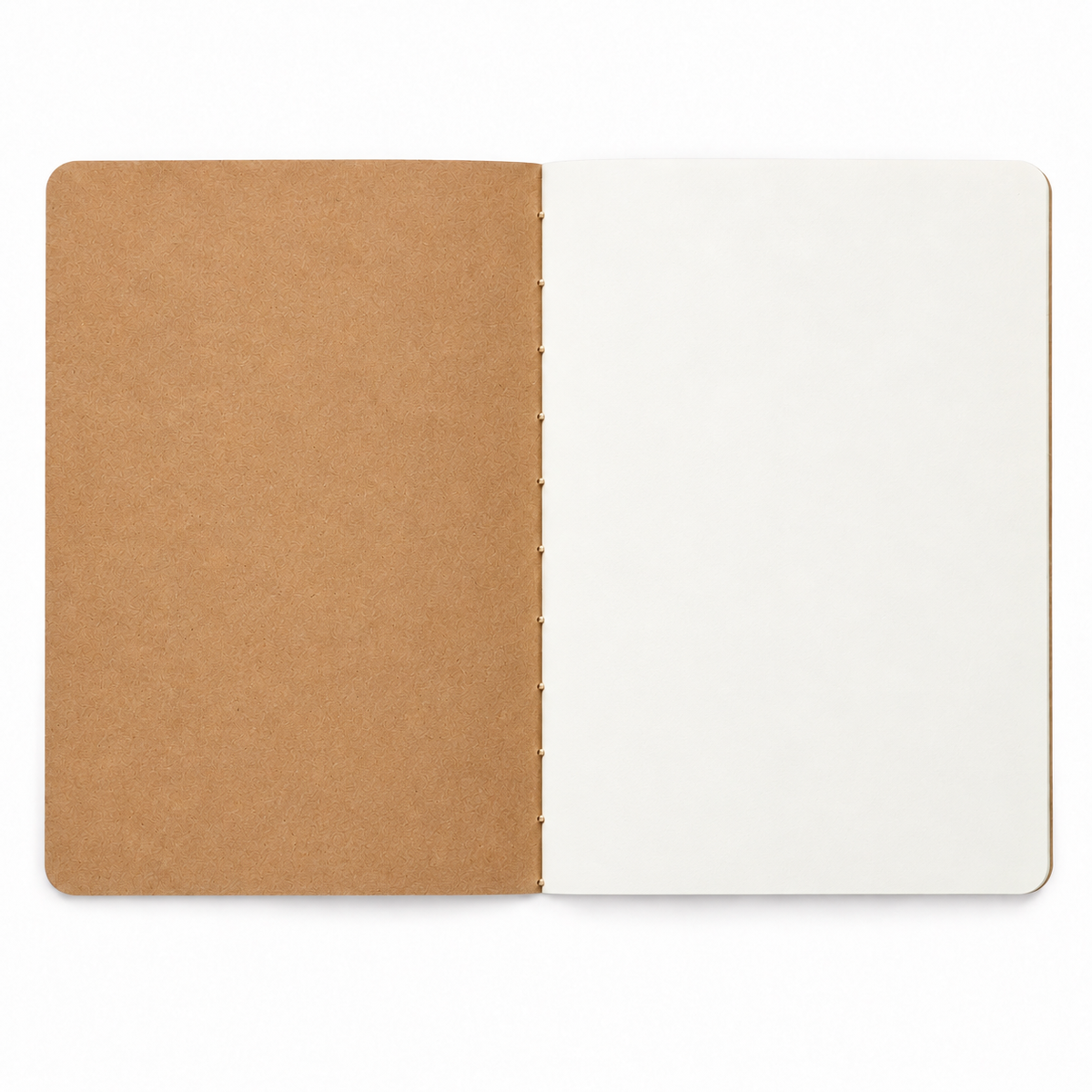 Cahier A5 : pages blanches